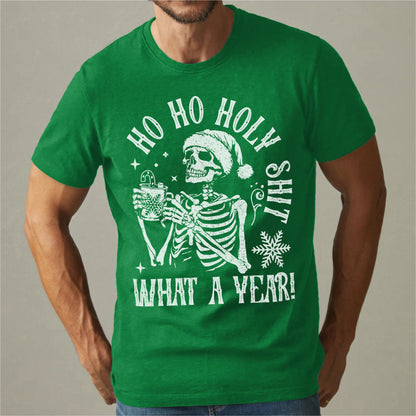 Ho Ho Holy **it, What A Year | Unisex T-Shirt