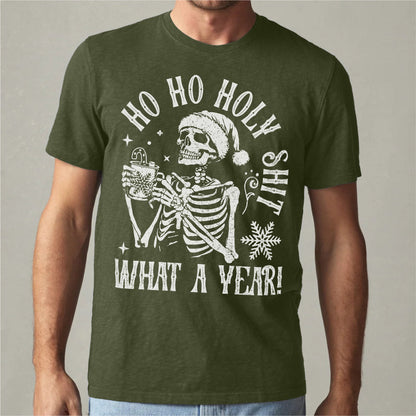 Ho Ho Holy **it, What A Year | Unisex T-Shirt