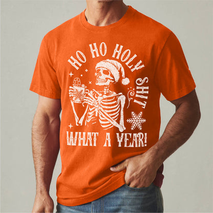 Ho Ho Holy **it, What A Year | Unisex T-Shirt