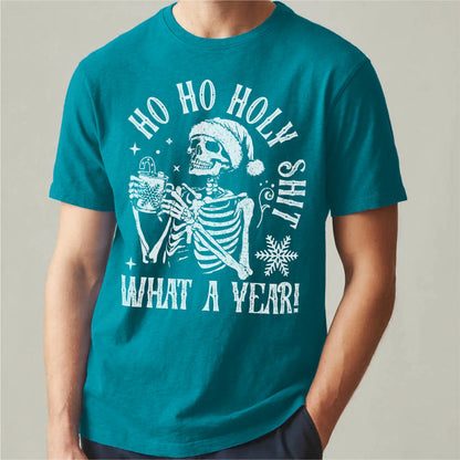 Ho Ho Holy **it, What A Year | Unisex T-Shirt