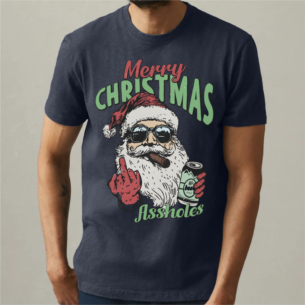 Merry Christmas ***holes | Unisex T-Shirt