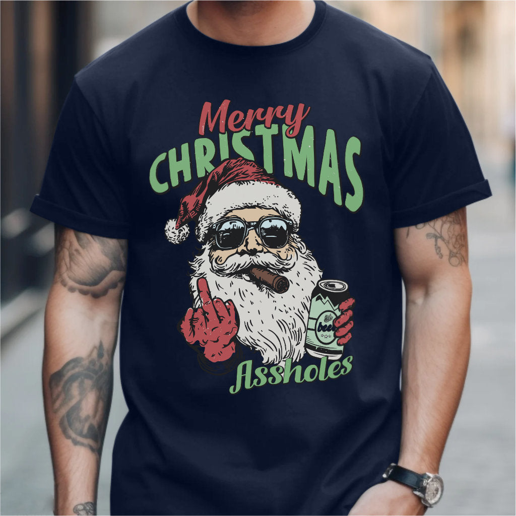 Merry Christmas ***holes | Unisex T-Shirt