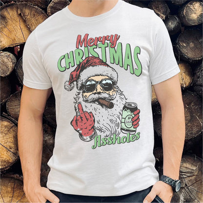 Merry Christmas ***holes | Unisex T-Shirt