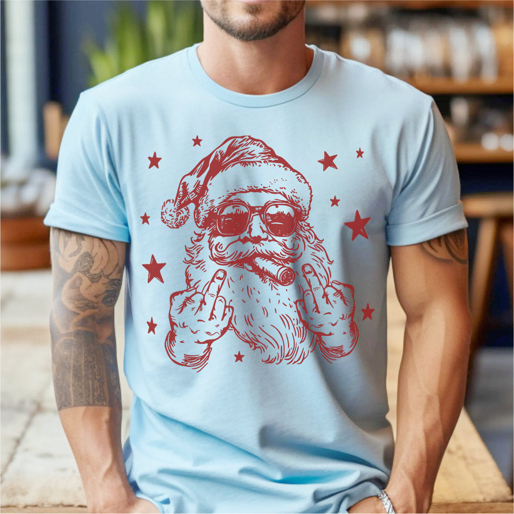 Santa Claus Middle Finger | Unisex T-Shirt