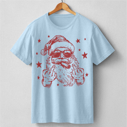 Santa Claus Middle Finger | Unisex T-Shirt