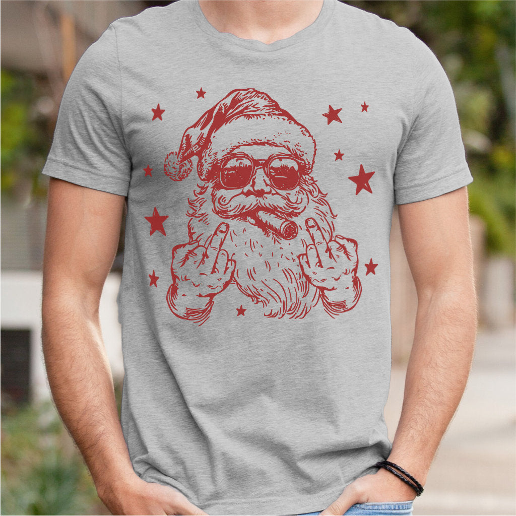 Santa Claus Middle Finger | Unisex T-Shirt