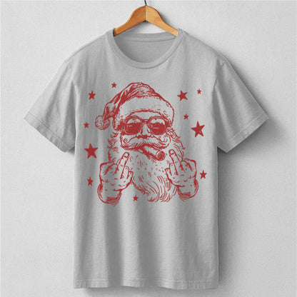 Santa Claus Middle Finger | Unisex T-Shirt