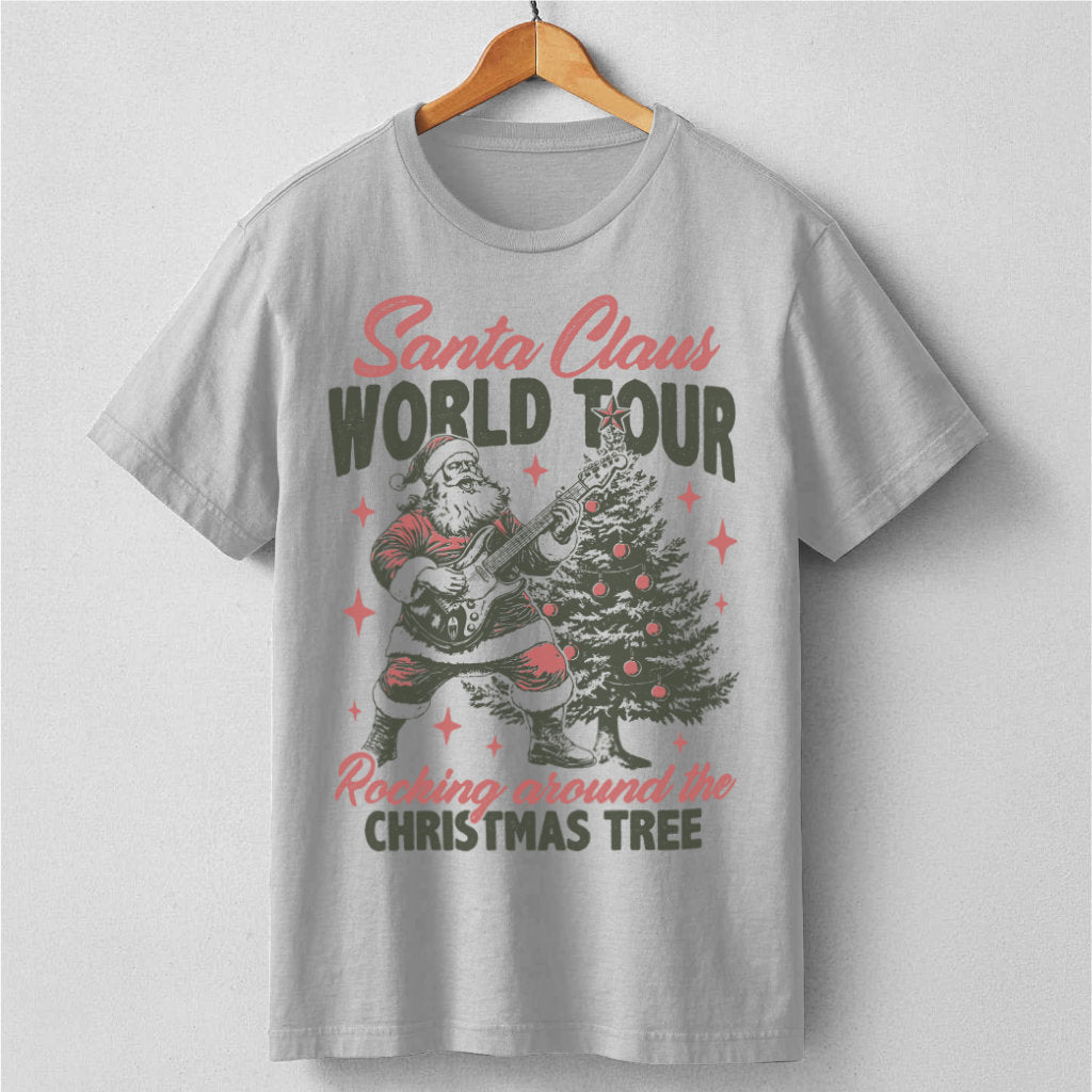 Santa Claus World Tour, Rocking Around The Christmas Tree | Unisex T-Shirt