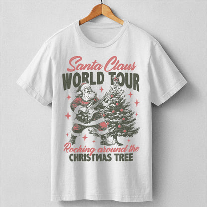 Santa Claus World Tour, Rocking Around The Christmas Tree | Unisex T-Shirt