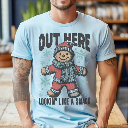 Cute Gingerbread, Out There, Looking Like A Snack | Unisex T-Shirt