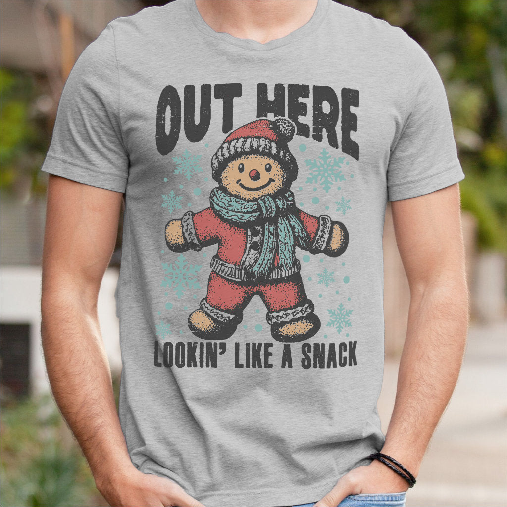 Cute Gingerbread, Out There, Looking Like A Snack | Unisex T-Shirt