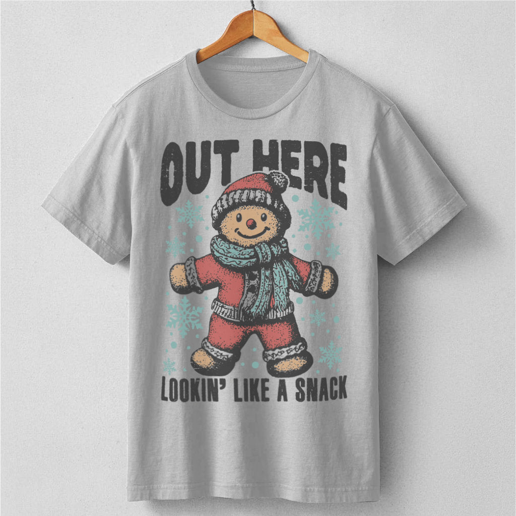 Cute Gingerbread, Out There, Looking Like A Snack | Unisex T-Shirt