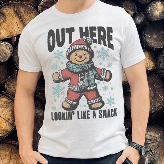 Cute Gingerbread, Out There, Looking Like A Snack | Unisex T-Shirt