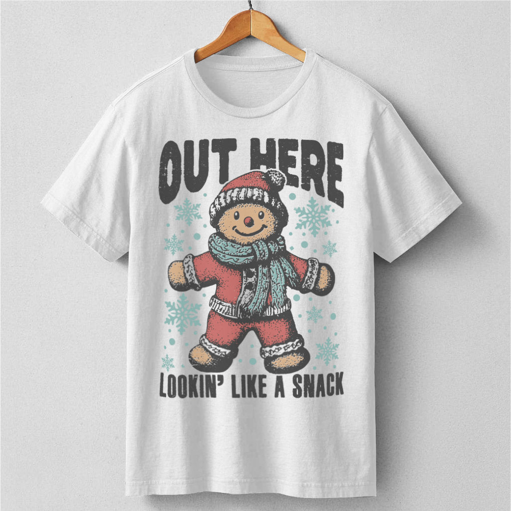 Cute Gingerbread, Out There, Looking Like A Snack | Unisex T-Shirt