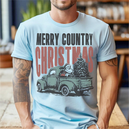 Merry Country Christmas | Unisex T-Shirt