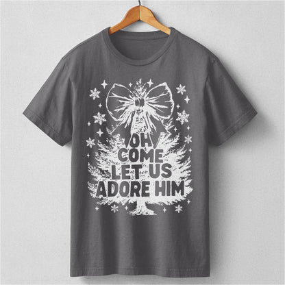 Oh Come Let Us Adore Him | Unisex T-Shirt