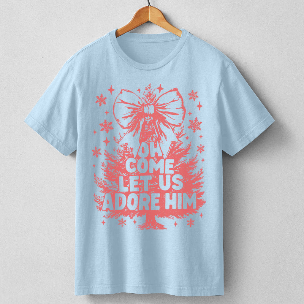 Oh Come Let Us Adore Him | Unisex T-Shirt