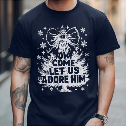 Oh Come Let Us Adore Him | Unisex T-Shirt