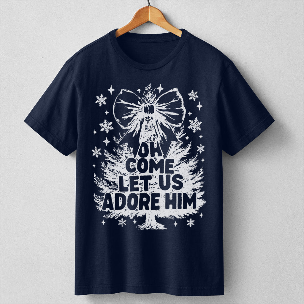 Oh Come Let Us Adore Him | Unisex T-Shirt