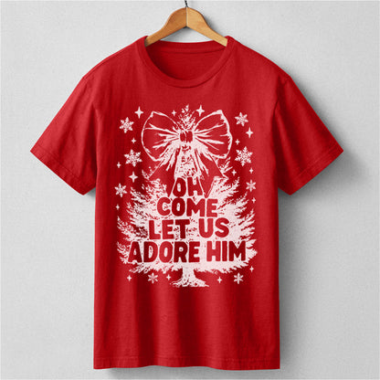 Oh Come Let Us Adore Him | Unisex T-Shirt