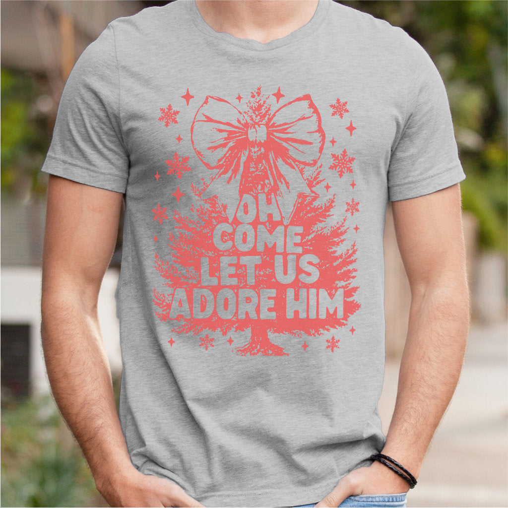 Oh Come Let Us Adore Him | Unisex T-Shirt