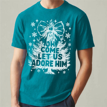 Oh Come Let Us Adore Him | Unisex T-Shirt