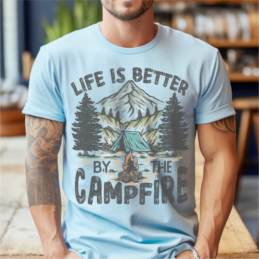 Life Is Better By The Campfire | Unisex T-Shirt