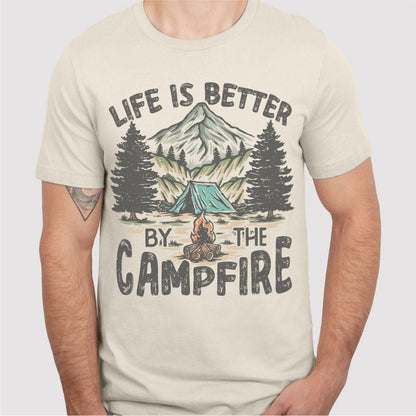 Life Is Better By The Campfire | Unisex T-Shirt