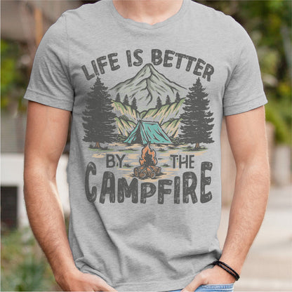 Life Is Better By The Campfire | Unisex T-Shirt