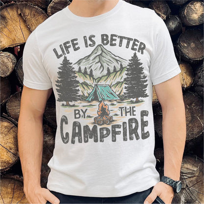 Life Is Better By The Campfire | Unisex T-Shirt