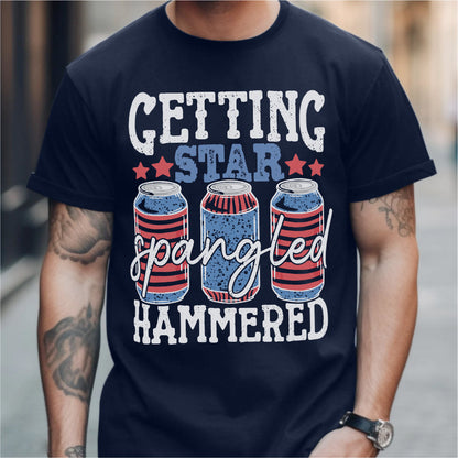 Getting Star Spangled Hammered | Unisex T-Shirt