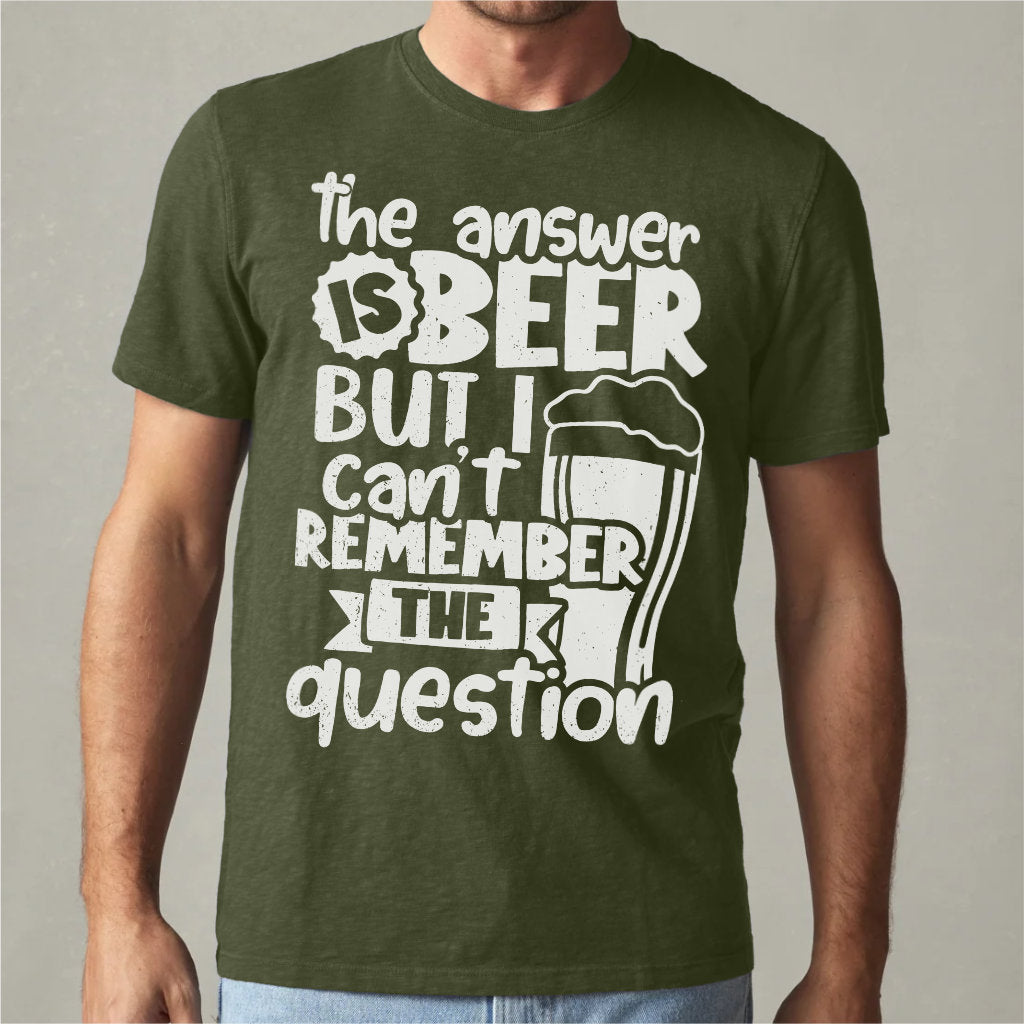 The Answer Is Beer | Unisex T-Shirt