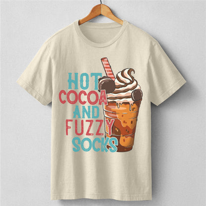 Hot Cocoa And Fuzzy Socks | Unisex T-Shirt