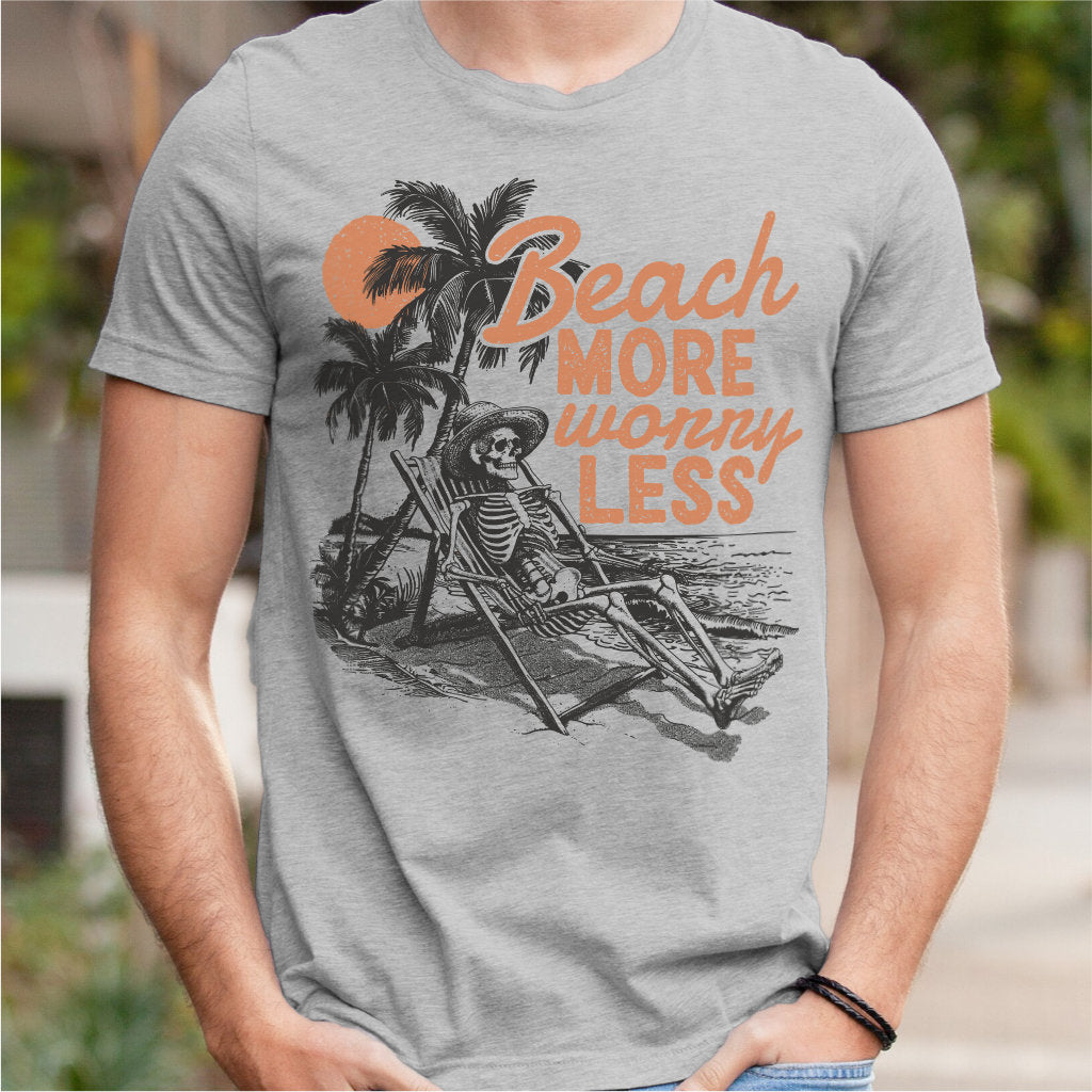 Beach More Worry Less | Unisex T-Shirt