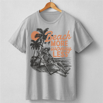 Beach More Worry Less | Unisex T-Shirt