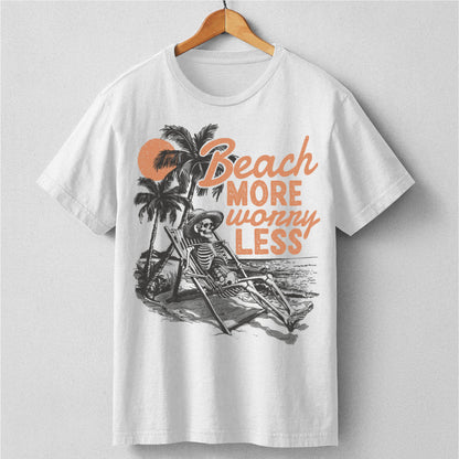 Beach More Worry Less | Unisex T-Shirt