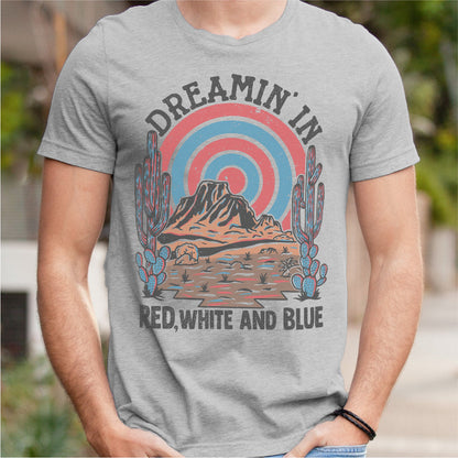 Dreaming In Red White And Blue | Unisex T-Shirt