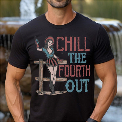 Chill The Fourth Out | Unisex T-Shirt