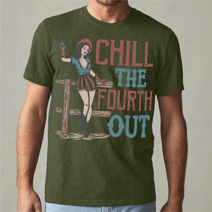 Chill The Fourth Out | Unisex T-Shirt