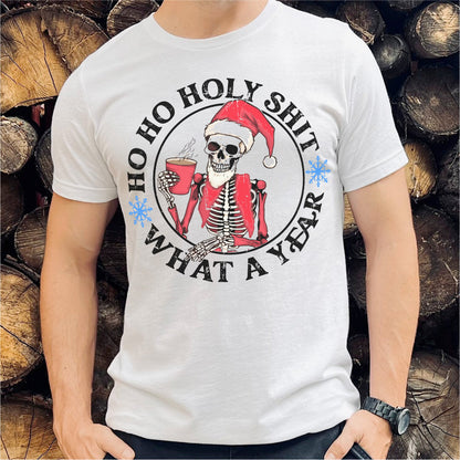 Ho Ho Holy **it, What A Year | Unisex T-Shirt