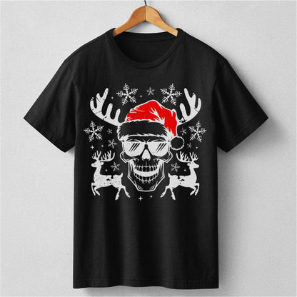 Christmas Skull Vintage | Unisex T-Shirt