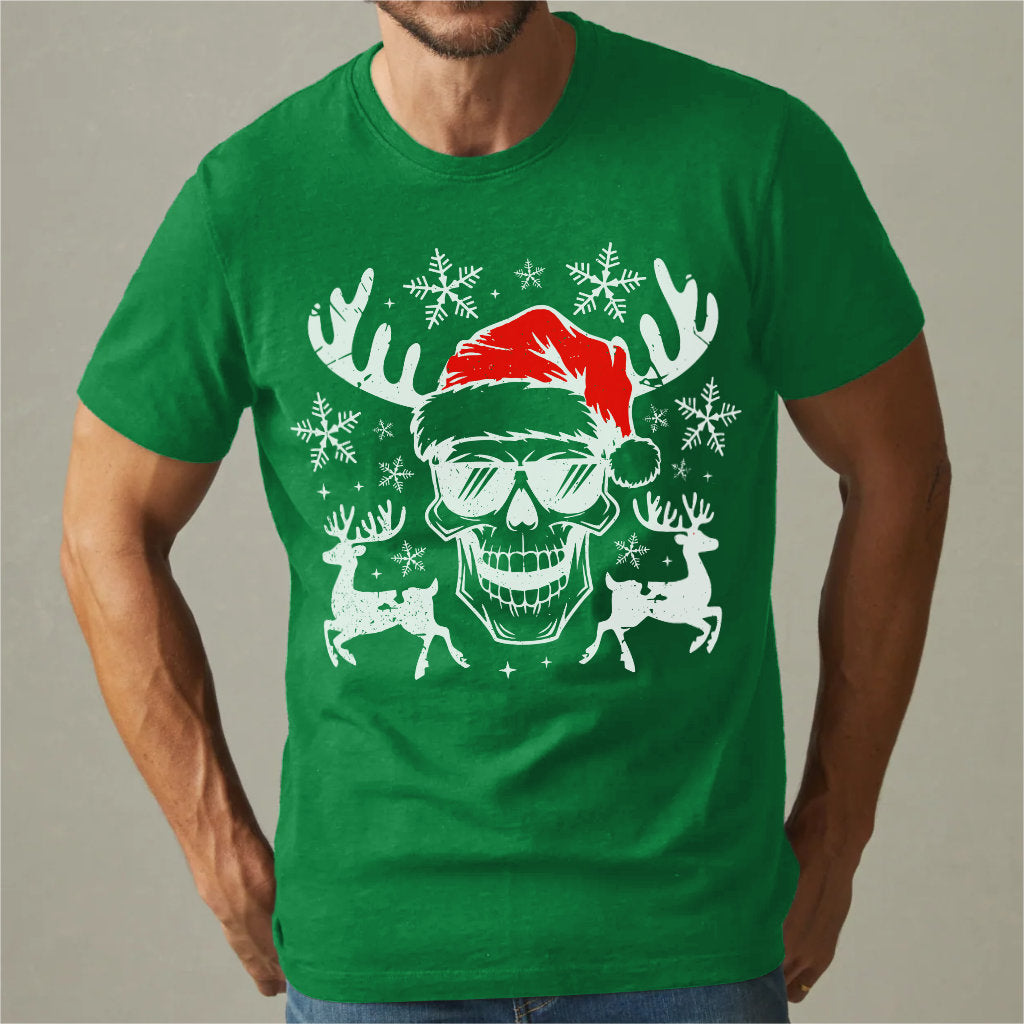 Christmas Skull Vintage | Unisex T-Shirt