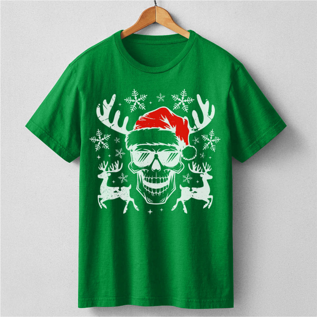 Christmas Skull Vintage | Unisex T-Shirt