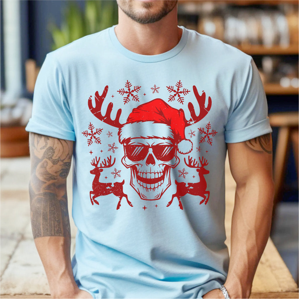 Christmas Skull Vintage | Unisex T-Shirt