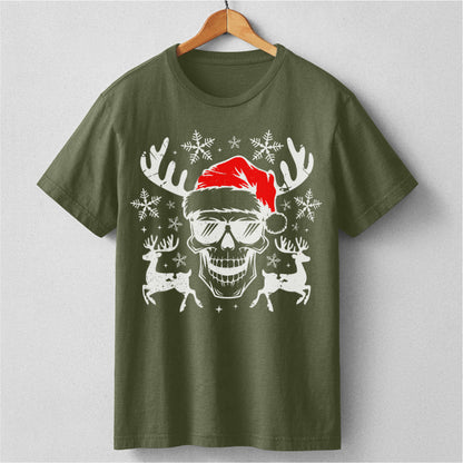 Christmas Skull Vintage | Unisex T-Shirt