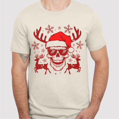 Christmas Skull Vintage | Unisex T-Shirt