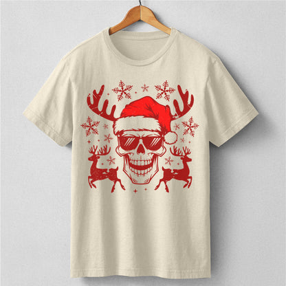 Christmas Skull Vintage | Unisex T-Shirt