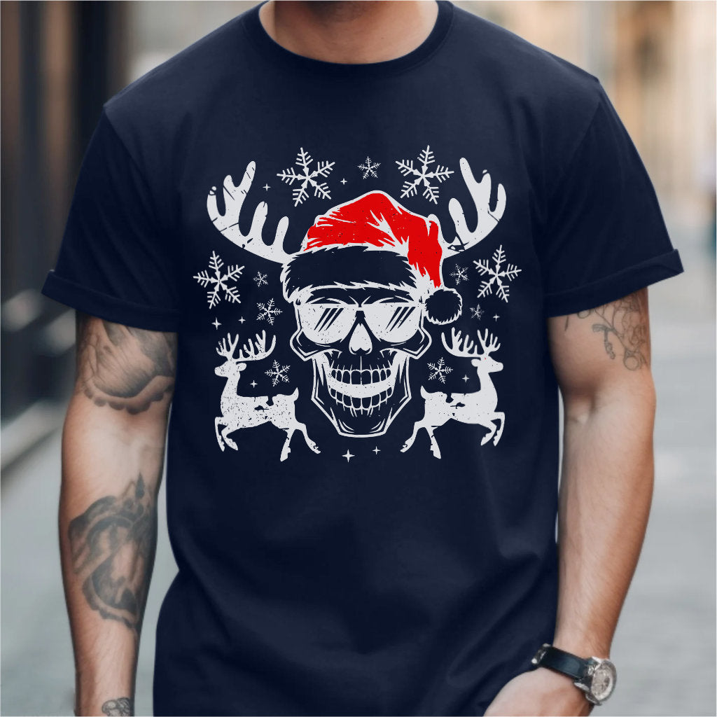 Christmas Skull Vintage | Unisex T-Shirt