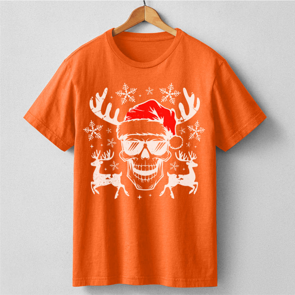 Christmas Skull Vintage | Unisex T-Shirt