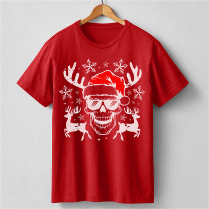 Christmas Skull Vintage | Unisex T-Shirt